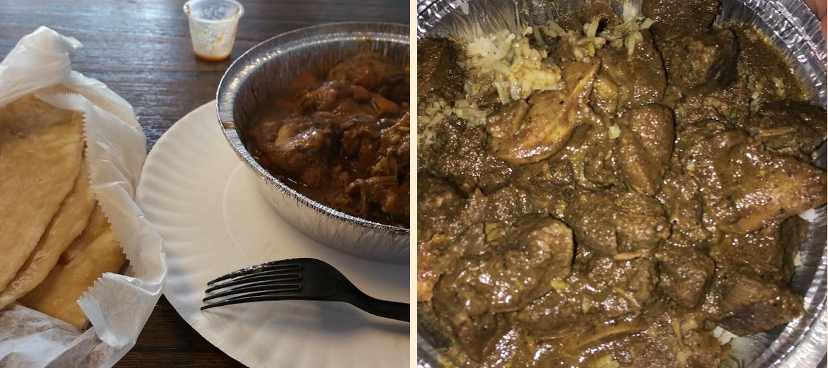 Caribbean Grill & Roti Shop Menu